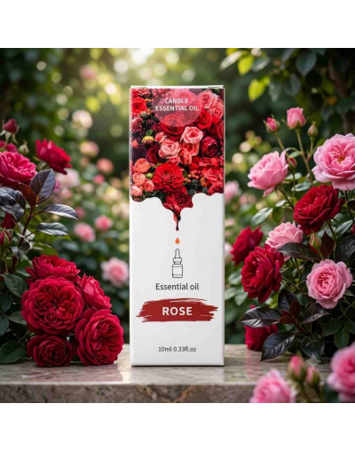 Aceite esencia. 10 ml. ROSAS. 1 unidad.