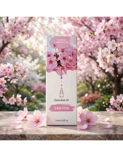 Aceite esencia. 10 ml. CEREZO JAPONÉS. 1 unidad.