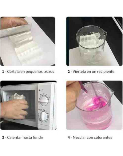Glicerina. Color blanco. Origen vegetal. 950 gramos.