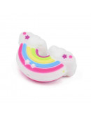 Arcoiris. Silicona Beads. 20.5x33x14 mm. 2 mm perforación. 1 ud.