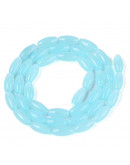Barril. 6~6.5x4~5 mm. SKY BLUE. 0,7 mm perforación. 65 uds hilo aprox.. 1 hilo.