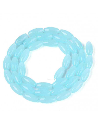 Barril. 6~6.5x4~5 mm. SKY BLUE. 0,7 mm perforación. 65 uds hilo aprox.. 1 hilo.
