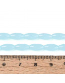 Barril. 6~6.5x4~5 mm. SKY BLUE. 0,7 mm perforación. 65 uds hilo aprox.. 1 hilo.