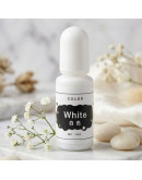 Pigmentos para resina. Color transparente blanco. 10 ml. 1 unidad.