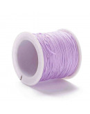Cordón de nylon. 1 milímetro grosor. Color LILAC. 90 metros. 1 cono.