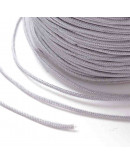 Cordón de nylon. 1 milímetro grosor. Color GRAY. 90 metros. 1 cono.
