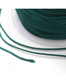 Cordón de nylon. 1 milímetro grosor. Color TEAL. 90 metros. 1 cono.