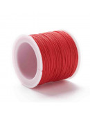 Cordón de nylon. 0.8 mm grosor. RED. 90 metros cono. 1 cono.
