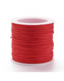 Cordón de nylon. 0.8 mm grosor. RED. 90 metros cono. 1 cono.