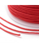 Cordón de nylon. 0.8 mm grosor. RED. 90 metros cono. 1 cono.